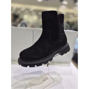 [에스콰이아]MARIO여성 스웨이드 앵클부츠 4CM(YAEWBS625BK)