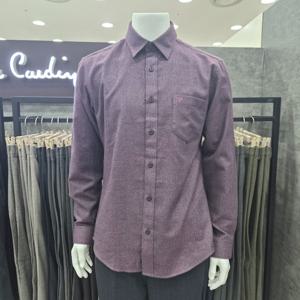 [피에르가르뎅]헤링본조직 노멀핏 셔츠PWS4601-78