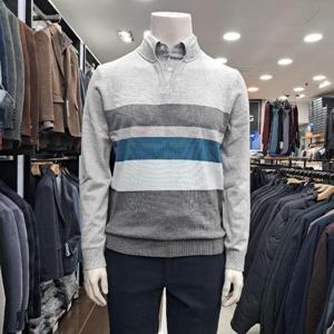 런던포그 HL01 컬러 블럭 레이어드 니트 Lprna401