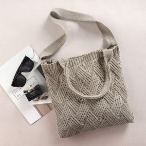 [아도라하우스]어반백 여성숄더/쇼퍼백 니트 에코백URB_W413