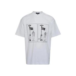 25 FW 꼼데가르송 프린트 디테일 티셔츠 HPT00905111A TP444716488