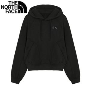 노스페이스 NM5PR80A 여성 세미크롭 후드티 누베 긴팔 후디 티셔츠