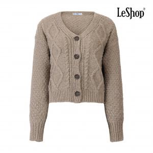 [르샵] 버튼 프런트 피셔 니트 가디건 (BPBKC011A)