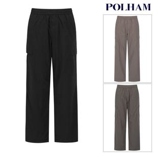 [폴햄] PHF4PP1779 남성 무브 카고 와이드 기모 팬츠