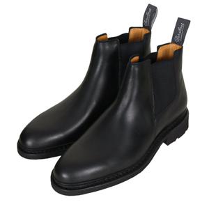 파라부트 25FW 남성 레더 첼시 부츠 블랙 128412 NOIR