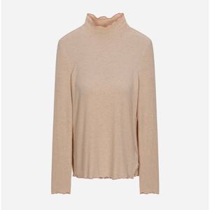 [써스데이아일랜드][여성]배색 인타록 터틀넥 티셔츠(T256MTS164W)