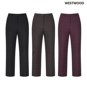 [웨스트우드] 여성 아웃퀼팅 패딩 오비 팬츠 (3컬러) WP4WTPD536