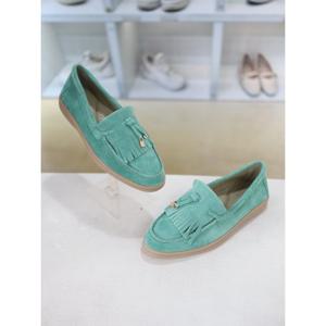 [코디엘루]가죽 스웨이드 태슬 로퍼 단화 2cm CDSP500981-2