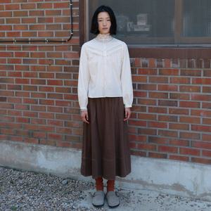 [써스데이아일랜드][여성]포인트 스티치 스커트(T256MSK144W)