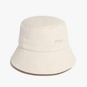 M 휠라모자 KQC FS3CPG3340X-CRM 리니어 버킷햇