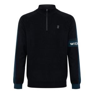 [와이드앵글] 남성 TO 배색 쿼터집업 방풍 스웨터 WMW25K31G9