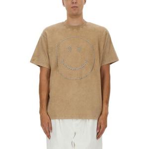 모스키노 반팔 티셔츠 07035244 1084 BROWN