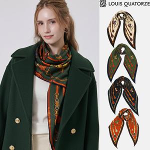 [루이까또즈(스카프)]엘블리 더블  울실크 마름모 스카프 1ESD033