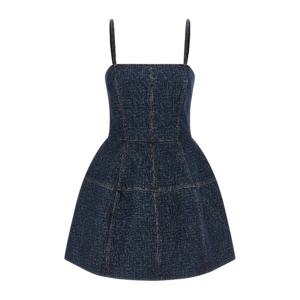 펜디 FF 퀼티드 데님 미니 원피스 FLD568AW82 F1UKI