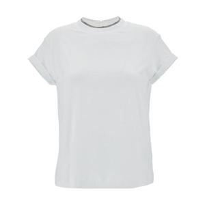 브루넬로 쿠치넬리 반팔 티셔츠 M0T18BD200C159 White