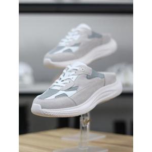 바이로쏘 세이브존06 가죽 레이스업 콤비 4cm 스니커즈 뮬 (BY)25F127J48BF2