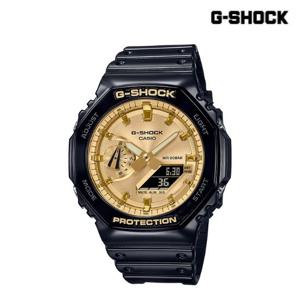 [지샥]GA-2100GB-1ADR YDP 메탈릭 블랙 X 골드 지얄오크 시리즈