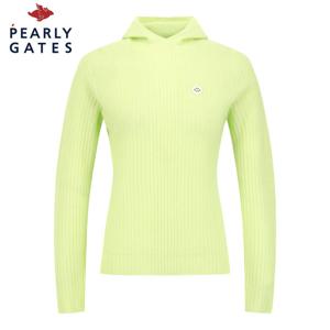 [파리게이츠] 여성 스마일 홀가먼트 후드 니트