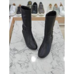 허시파피 세이브존05 여성5Cm몰드굽양가죽하프부츠 OOSEKJKRN618