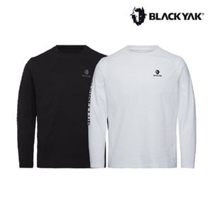 블랙야크 남성 크루핏 라운드 긴팔티 1 1BYRTFU001