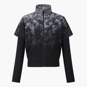 데상트골프바람막이 VQA DQ32WFBL92-BLKG 아크먼트(ACMT) 여성 하이브리드 바람막이 점퍼 / BLACK