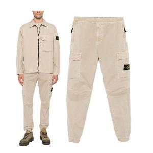 25FW 스톤아일랜드 엘라스틱 테이퍼드 카고 팬츠 3100033 S00L1 V019A