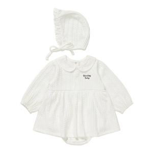 [블루독베이비8] 26SS (IV) 클래식드레스 바디수트 HJ (4611360408) (BLUEDOG BABY 유아 출산 백일 선물 도