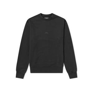 시그니처 로고 맨투맨 블랙 MW001WHL BLK