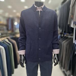 런던포그 HL01 자켓변형 네이비 니트가디건 Zownc454