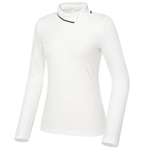 [와이드앵글]여성 CO 베이직 팁 컬러 포인트 폴로 티셔츠 WWW23212W3