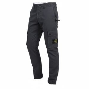 STONE ISLAND 303WA OLD TREATMENT BRUSHED COTTON CANVAS CARGO PANTS_SLIM FIT (8015303WA V0165) (올드 이펙트 브러쉬드 코튼 캔버스 카고 팬츠_슬림핏)