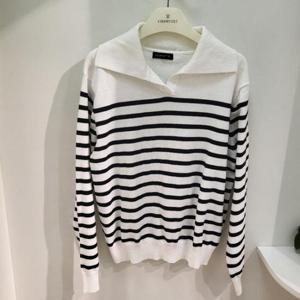 체이스컬트 HC03 여성 스트라이프 카라 스웨트 FARG5263B0A