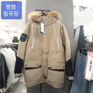 뱅뱅 HC09 남성 구스 헤비 라쿤후드털패딩 NUK862