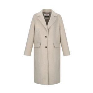 [숲]등판 구스 싱글 투버튼 핸드메이드코트 SBBHC3M