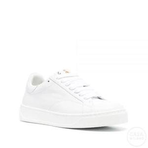 랑방 레더 스니커즈 여성 FWSKDK0AGOTE 0000 DDB0