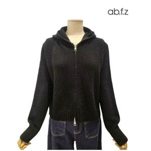 [에이비에프지]집업 후드 긴팔 니트 가디건 APZ4ZY36K