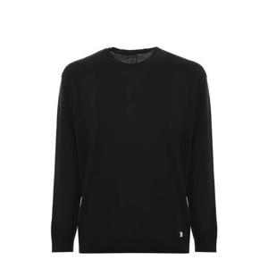 26 SS CP컴퍼니 레이즈드 스티치 크루넥 스웨터 블랙 CMKN168A