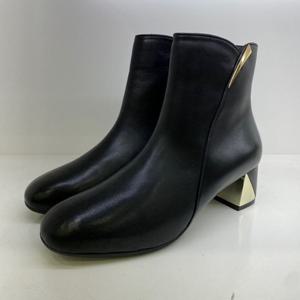 [에스콰이아]여성 세미 정장 퍼 앵클부츠 PFCWSB655BK HSYP1A GN