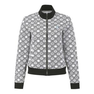 M 파리게이츠골프긴팔티 NQC 521E1TF283_WH 여성 로고 스트레치 집업 긴팔 티셔츠