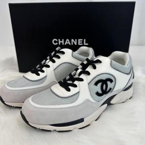 샤넬 CC로고 남성 스니커즈 그레이 G39068