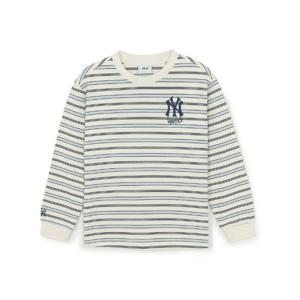 MLB키즈 스트릿 스트라이프 긴팔티셔츠 (7ATSB016150NBL)