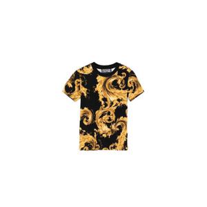 25 FW 베르사체진스꾸뛰르 바로크 프린트 티셔츠 80HAH608JS553 TP449564238