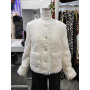 밸리걸 세이브존01 레이스 배색 뽀글이 자켓 222350-1