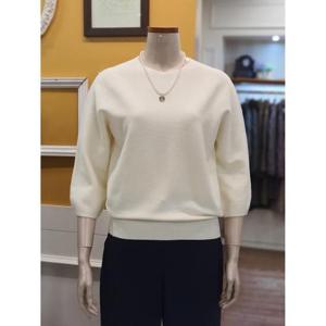 BCBG 세이브존01 클라우디 7부 소매 니트 B5A2K411A