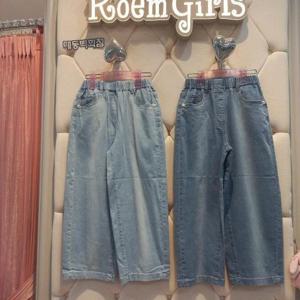 로엠걸즈 DP01 브러쉬  벌룬 데님 팬츠 RGTJ26S3C