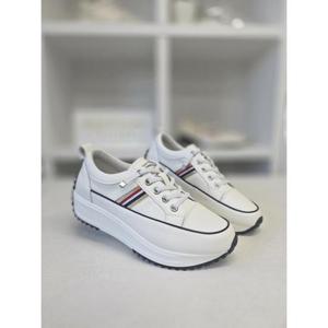 노튼 세이브존06 캐시 여성 가죽 밴딩 운동화 C-25J2