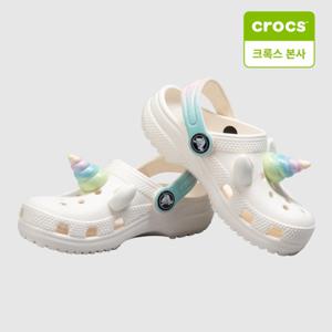 [크록스 본사] 클래식 아이 엠 레인보우 유니콘 클로그 토들러 (209701-0WV)
