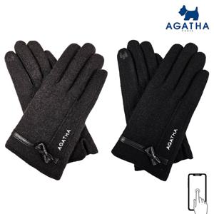 아가타 여성용 스마트터치 모직장갑 AGF304
