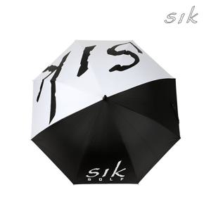 시크골프 sik 골프 암막 자동우산_BLACK/WHITE