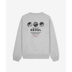 뉴발란스 NBNCG2A013 UNI NB 서울 글로벌 익스클루시브 맨투맨 (GRAY) NBNCG2A013_AC 317273